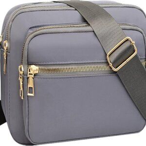 Nylon Crossbody Bag Women Waterproof Small Messenger Purse Travel Handbag